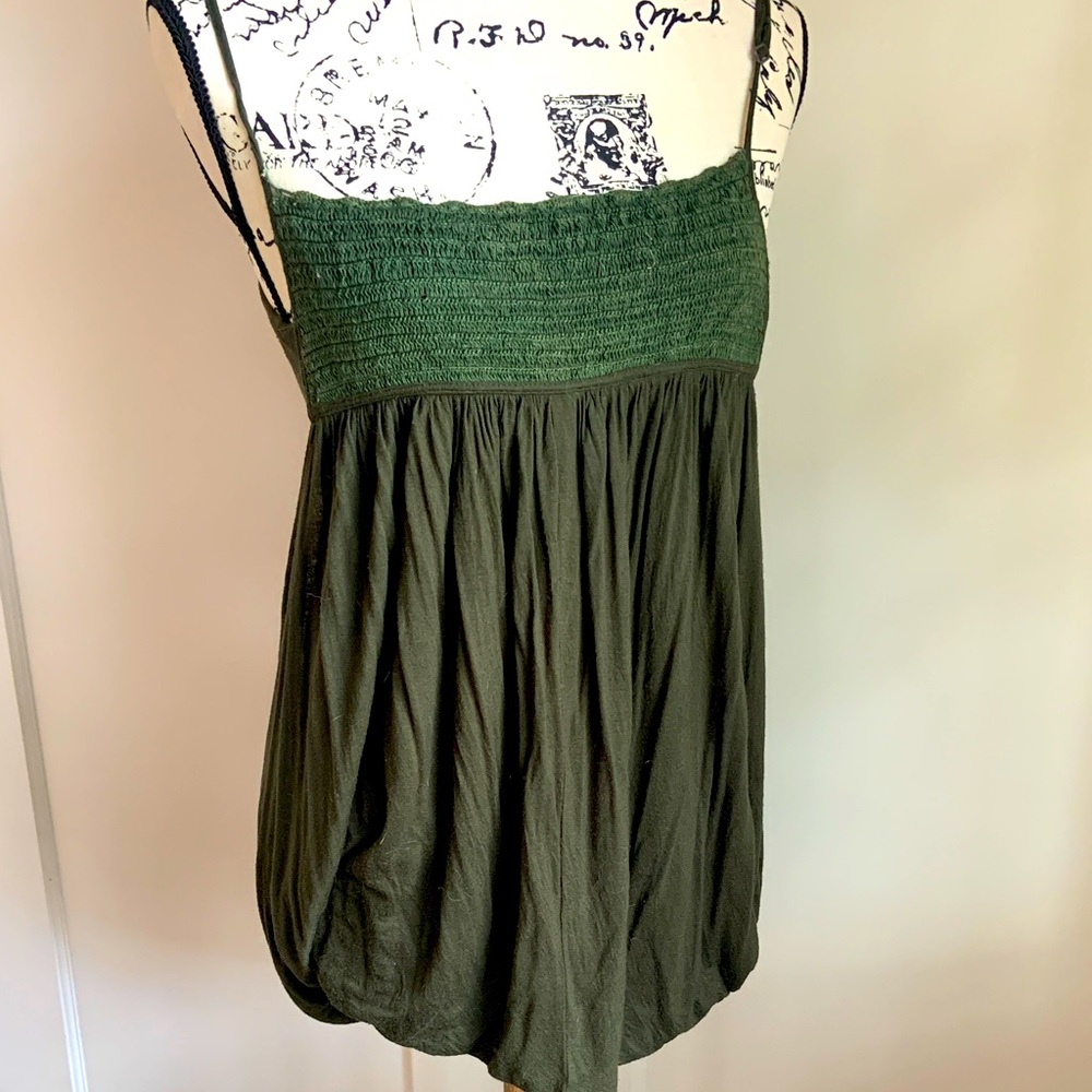 Buffalo David Bitton bubble hem top